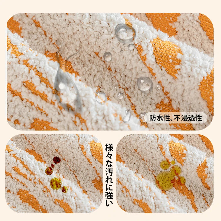 ♡新品♡入手困難レア♡オーラカイリー♡シートタオルソファーカバーラグ♡オレンジ♡ Giipet-ソファカバー フルカバー オールシーズン対応 ひっかき傷に強い
