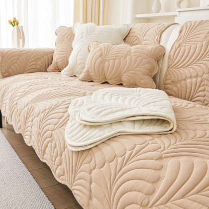 ウォッシャブルコットンソファカバー  ソファーカバー 1人掛け 2人掛け 3人掛け 4人掛け 肘付き かけるだけ マルチカバー ソファー ペット用 替えソファカバー ソファーシート 滑り止め 座面カバー 肘なし 防塵 汚れ防止 傷防止 爪とぎ防止  -Giipet