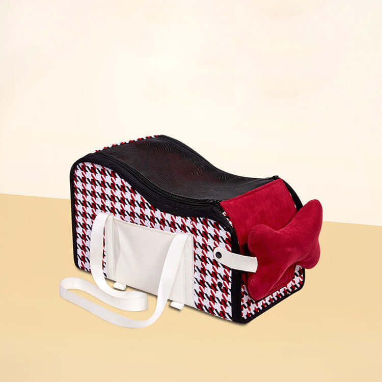 giipet - ペット用ドライブボックス　多用途　小型犬専用　安全安心　安定性抜群　飛び出し防止リード付き-Giipet