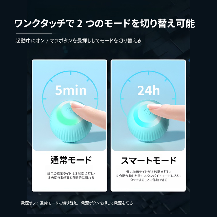 猫や犬のお留守番・運動不足解消・ ストレス発散に！USB充電式のペット用ボール。-Giipet