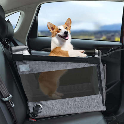 giipet-ペット用ドライブベッド　大容量　取り付け簡単　収納便利　3WAY　小型犬　中型犬　大型犬-Giipet