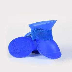giipet-犬用レインブーツ　完全防水　滑り止め　厚底　脱ぎ履きしやすい　サイズ調節可能　雨の日-Giipet