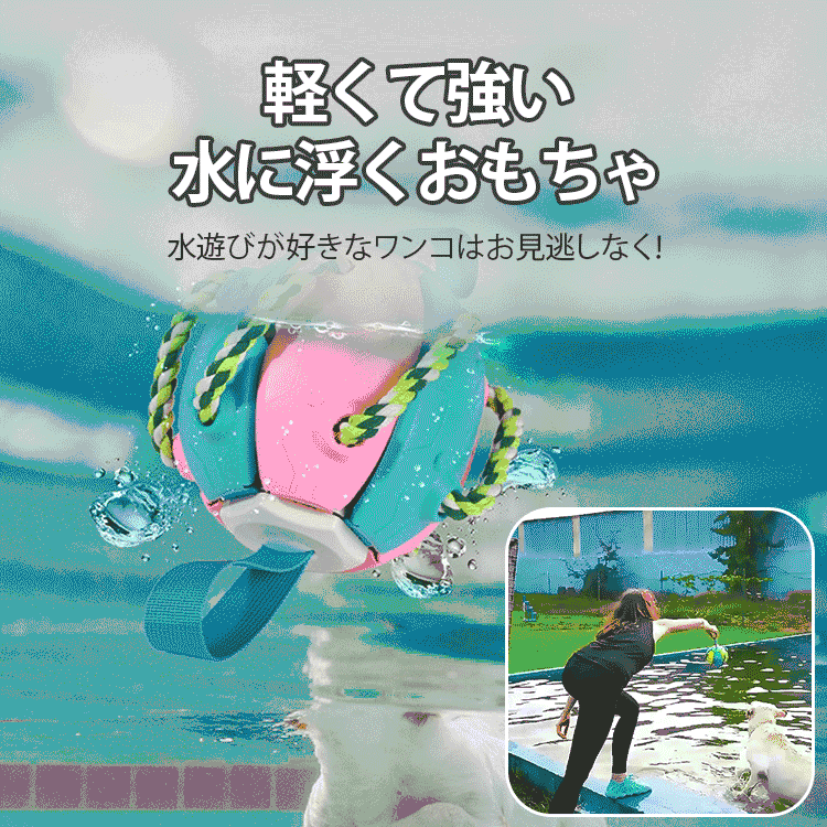 ペット用犬のおもちゃ 噛むボール 