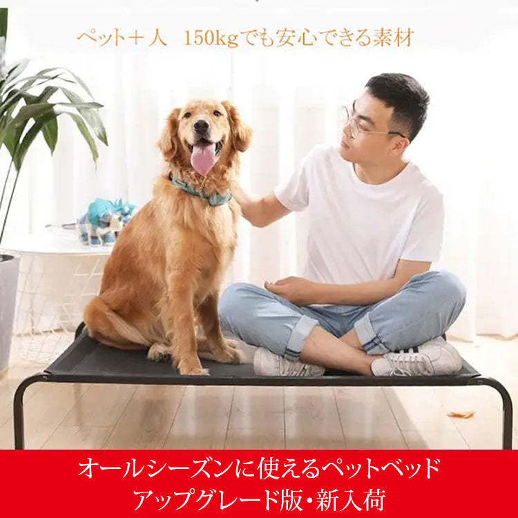 giipet-ペットベッド スチールフレーム 噛み付き防止 引っかき傷に強い 高耐荷重-Giipet