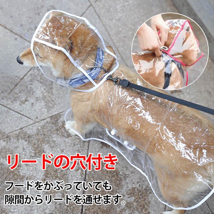 犬用レインコート