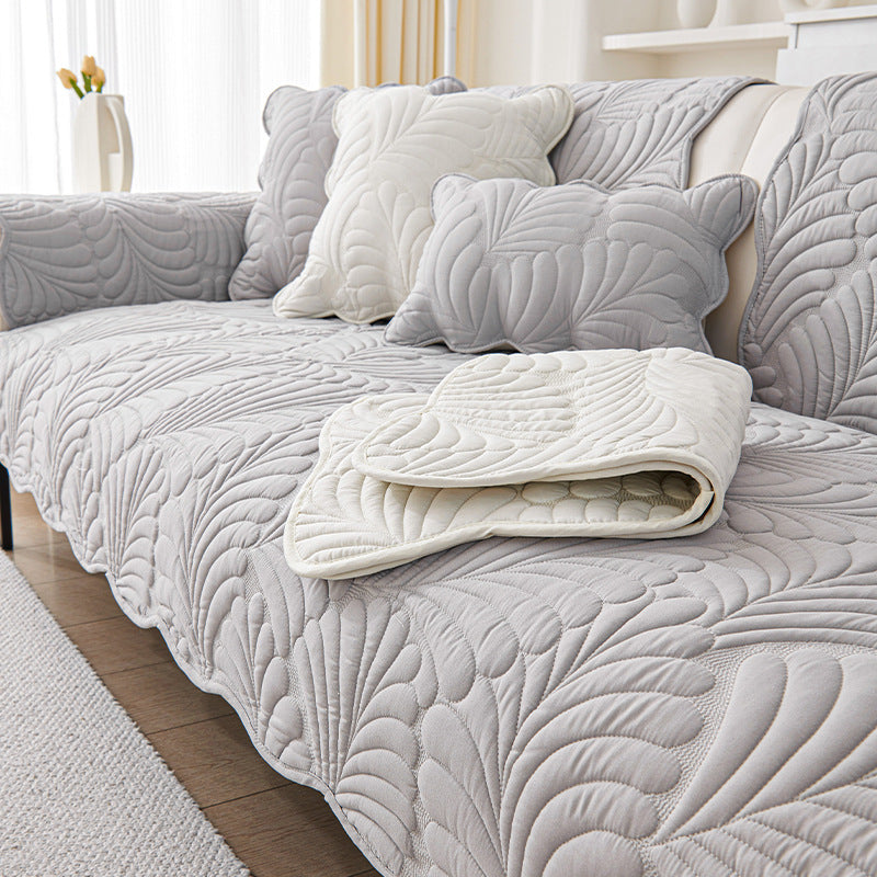 ウォッシャブルコットンソファカバー  ソファーカバー 1人掛け 2人掛け 3人掛け 4人掛け 肘付き かけるだけ マルチカバー ソファー ペット用 替えソファカバー ソファーシート 滑り止め 座面カバー 肘なし 防塵 汚れ防止 傷防止 爪とぎ防止  -Giipet