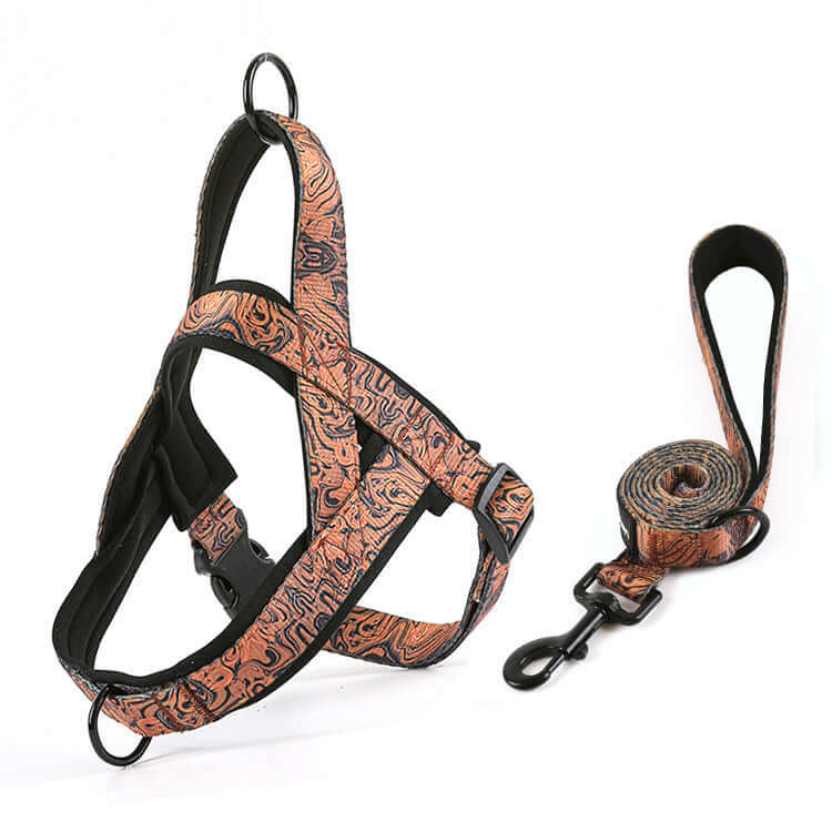 giipet-ペットハーネス　カラフル　カジュアル　引っ張り防止　調節可能-Giipet