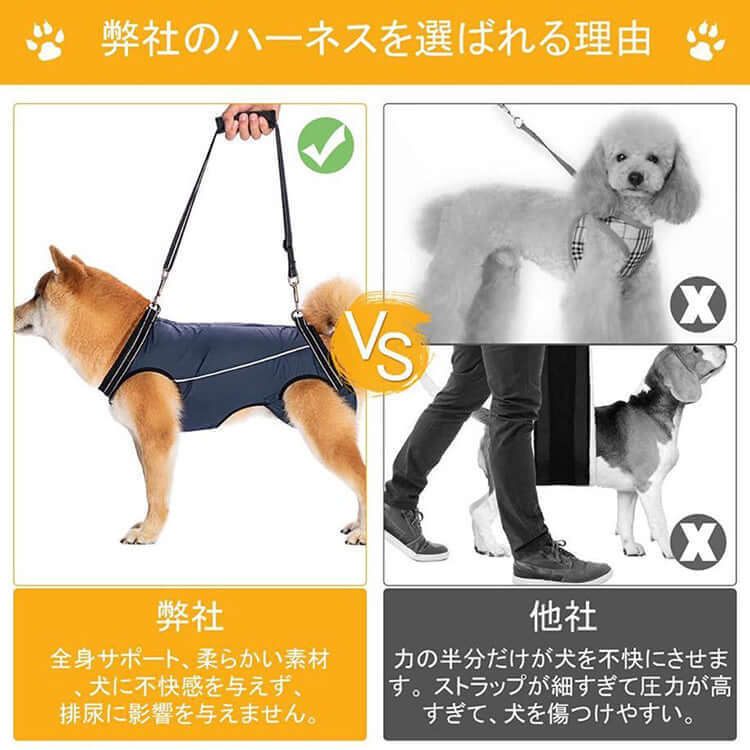 giipet-犬用介護ハーネス 歩行補助・老犬の介護に -Giipet