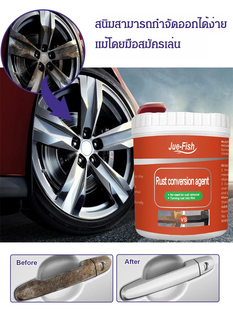สีกันสนิมอเนกประสงค์ Jue-Fish 