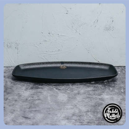 Black Cast - 14.5 inch Rectangular Plate