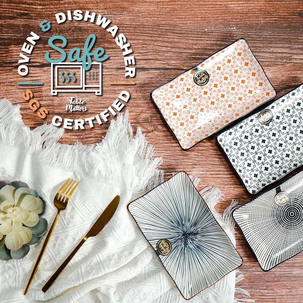 Bundle Deal - Assorted Ripple Plate - Set of 5
