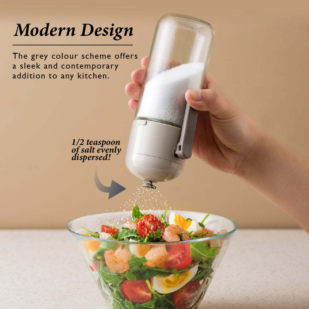 HALO 180/250 ml Glass Quantitative Salt Dispenser