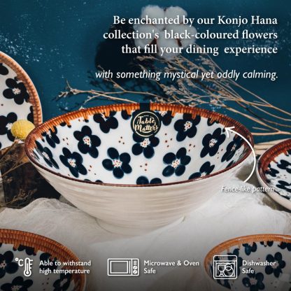 Konjo Hana - 8 inch Ramen Bowl