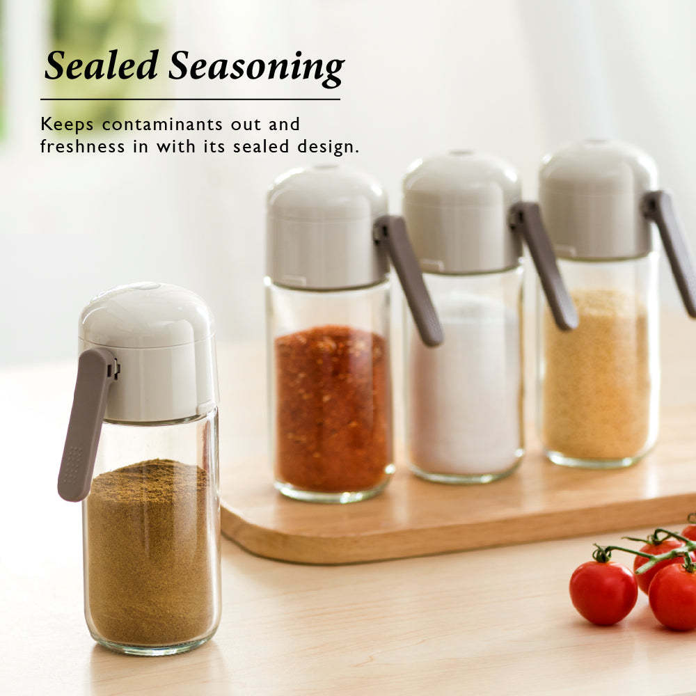 HALO 180/250 ml Glass Quantitative Salt Dispenser