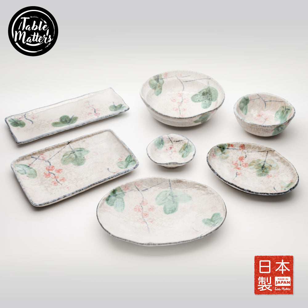 Akaimi Collection | Handmade Tableware | MADE IN JAPAN [Saucer, Plate, Bowl, Spoon]