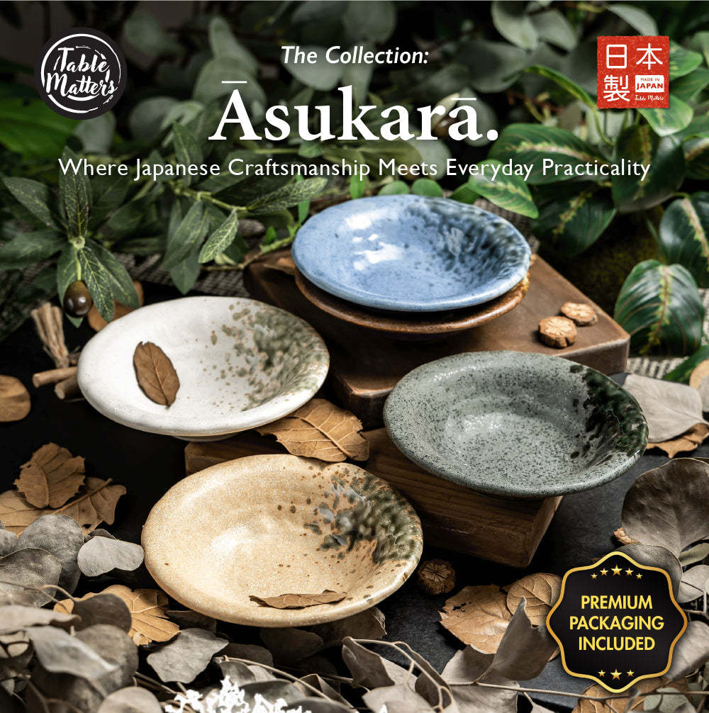 [Made in Japan Gift Box Set] Asukara 5 inch Dish Bowl 5PCS Set