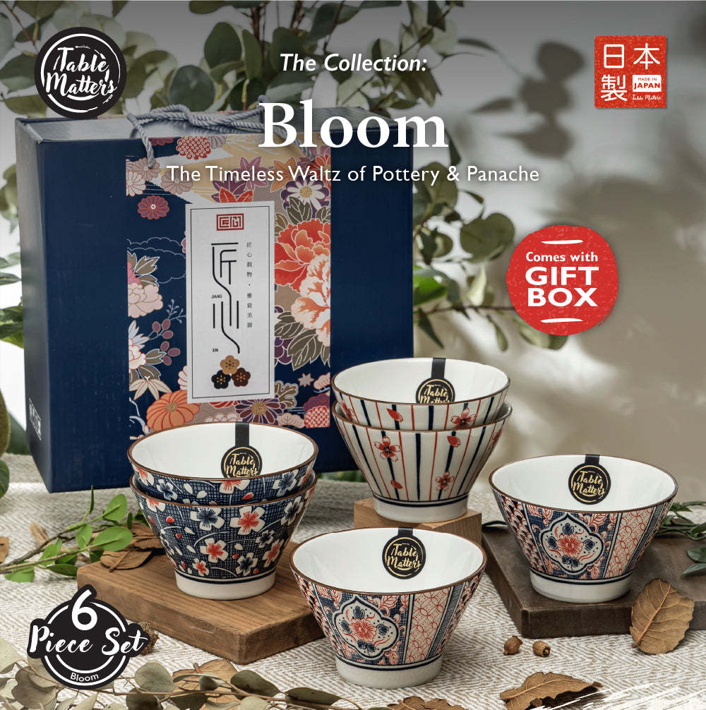 Bloom Assorted 5 inch Salad Bowl (Set of 6)