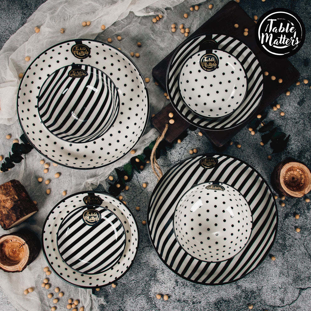 Bundle Deal - Bonbon x Scattered Lines 26PCS Dining Set