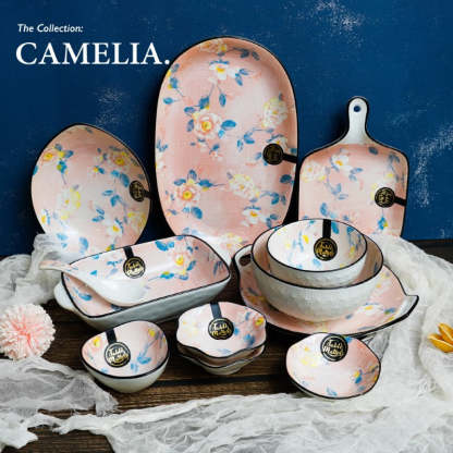 Bundle Deal For 2 - Camellia 17PCS Dining Set