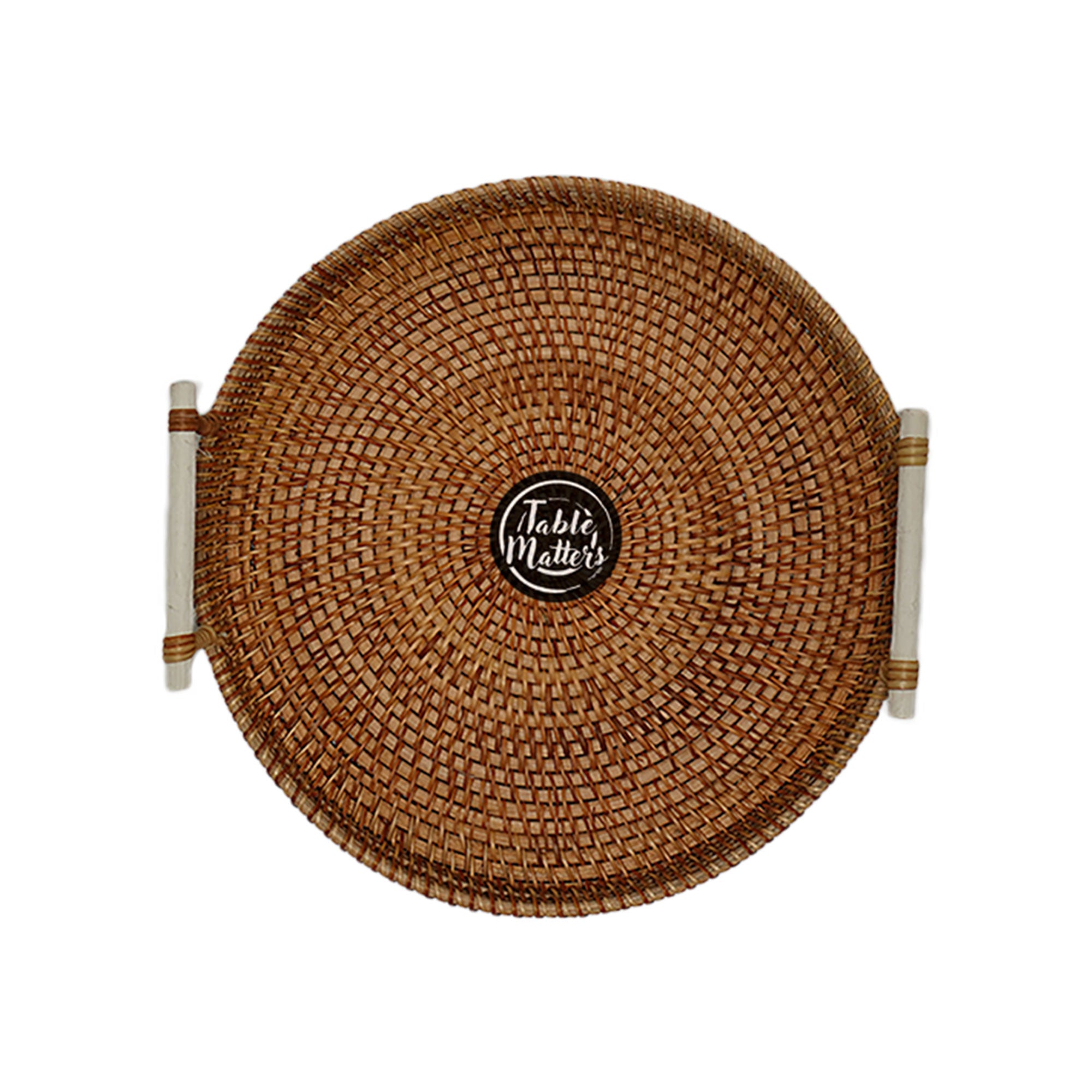 Rattan Serving Trays