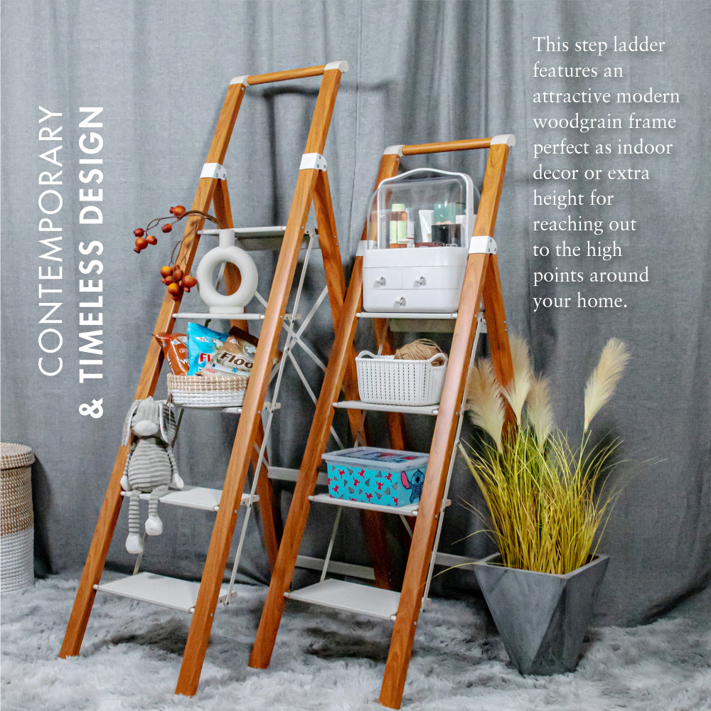 LIFE Woodgrain 4 | 5 Tier Ladder
