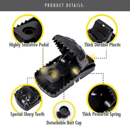 Mouse and Rat Trap Clip Peg (Black)