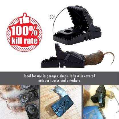 Mouse and Rat Trap Clip Peg (Black)