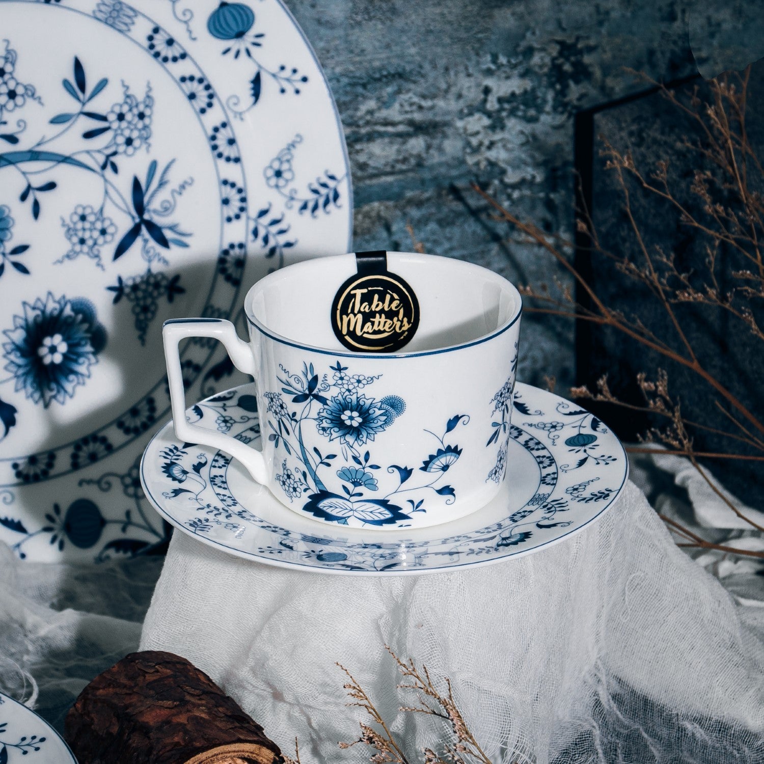 Frost Garden - Tea Cup and Saucer