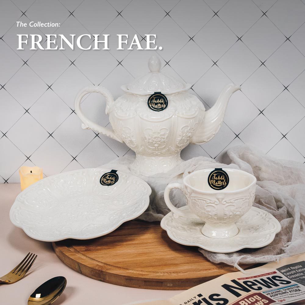 French Fae - 230ml Tea Cup and Saucer