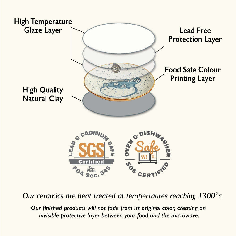 Bundle Deal For 6 - Japanese Ramen Bowl and Saucer Set