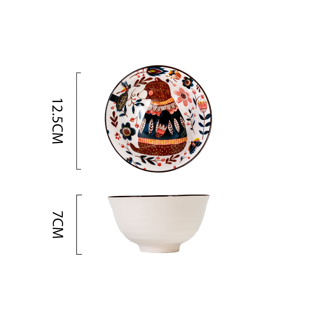 Grover Bear - 5 inch Rice Bowl