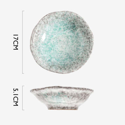 Aori-Bu Collection | Handmade | MADE IN JAPAN [Saucer, Plate, Bowl, Spoon]