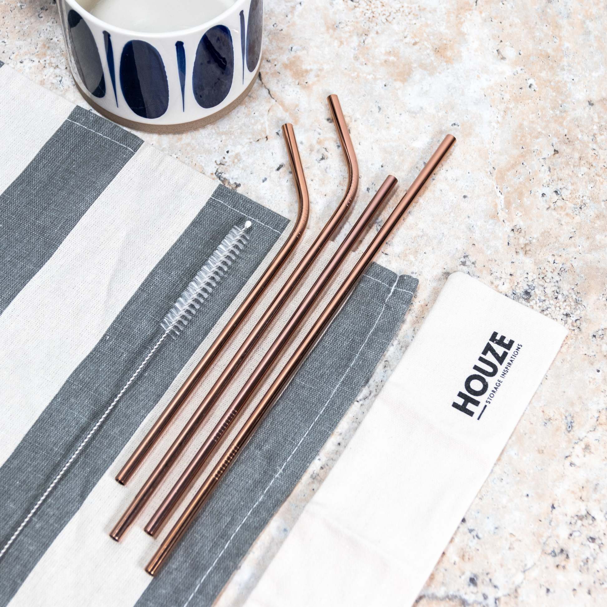 Stainless Steel Straw Collection Set – Table Matters