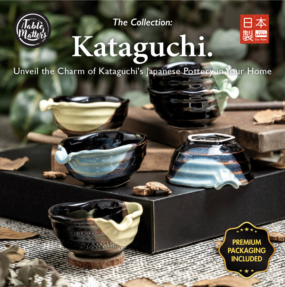 Kataguchi 6PCS Dish | Saucer Set
