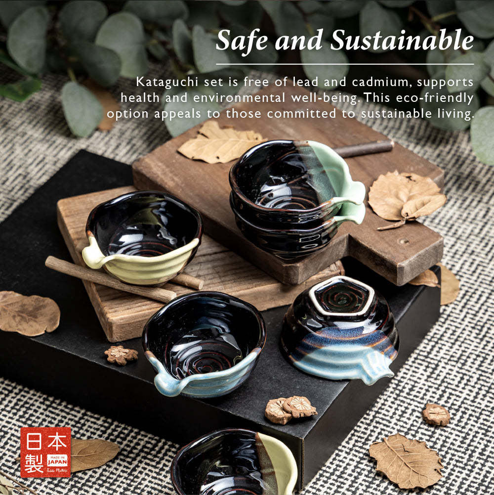 Kataguchi 6PCS Dish | Saucer Set