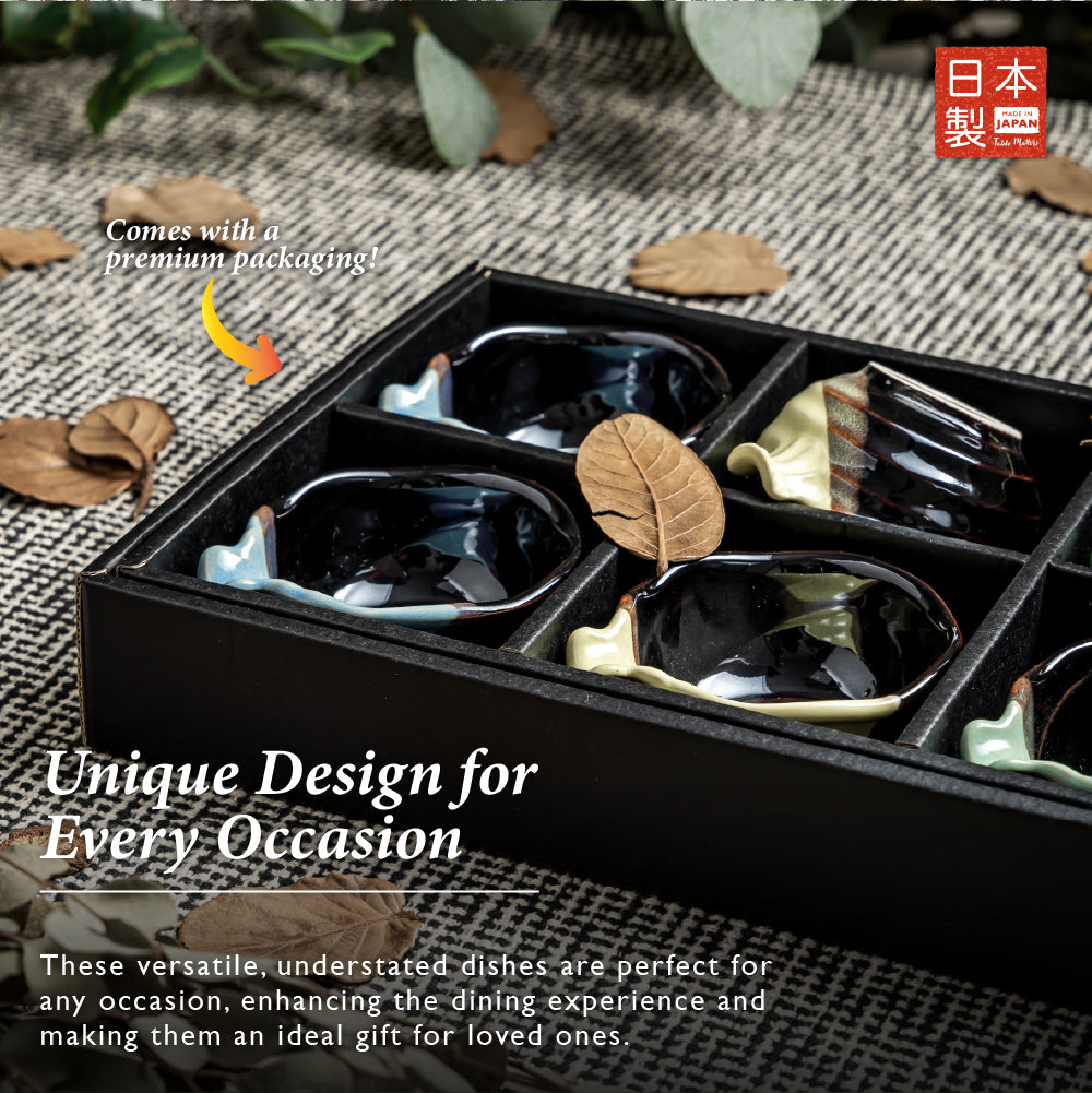 Kataguchi 6PCS Dish | Saucer Set