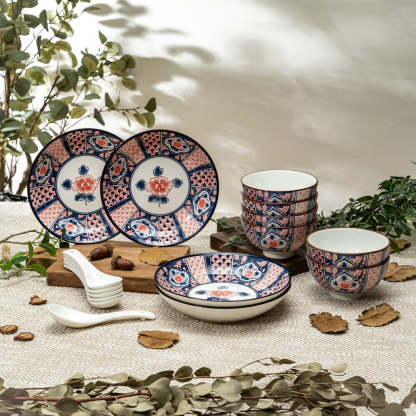 Oriental Wave - 16PCS Dining Set