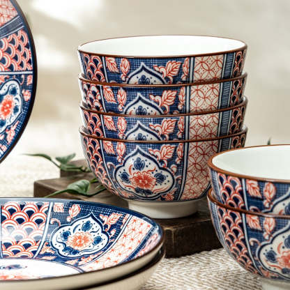 Oriental Wave - 16PCS Dining Set