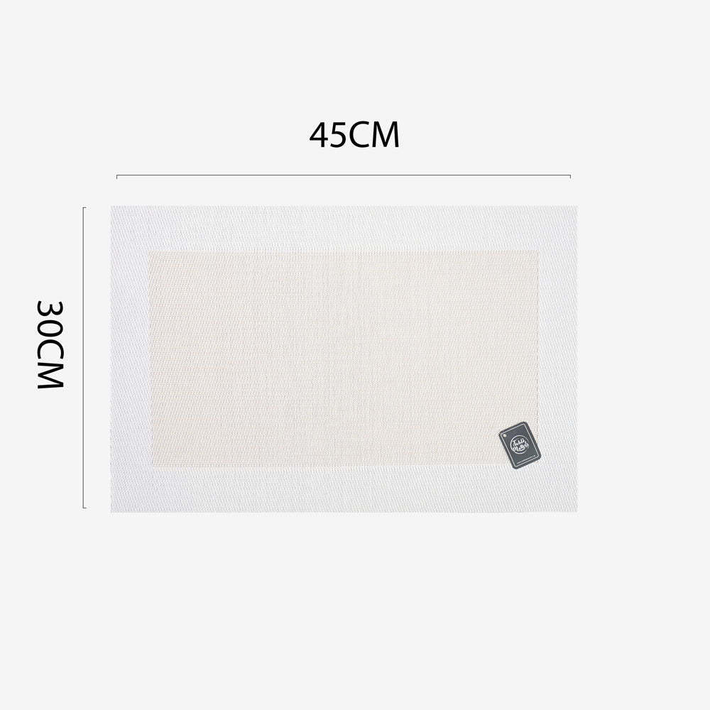 Form Placemat - Cream (Woven)