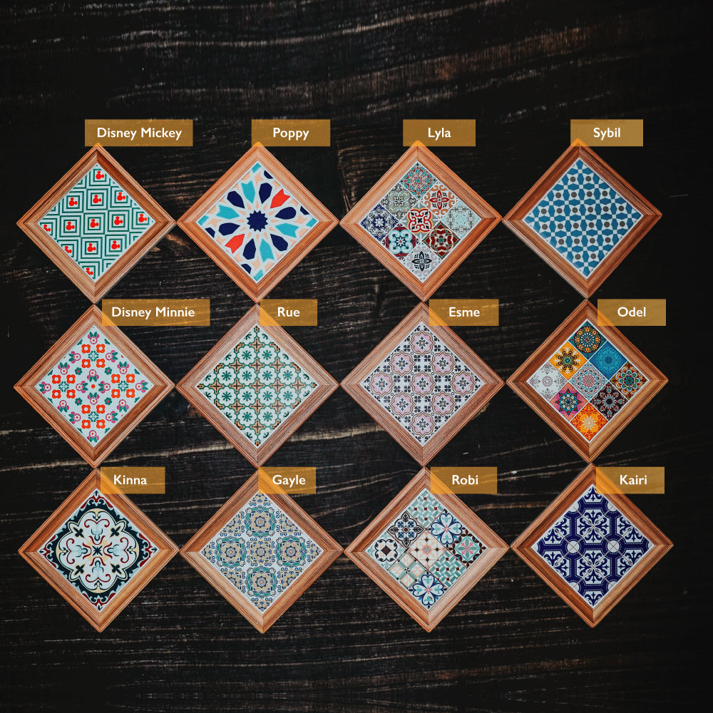 Peranakan Cup Coaster - Rue