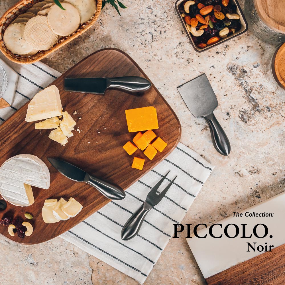 Piccolo - Noir Cheese Knife Box Set