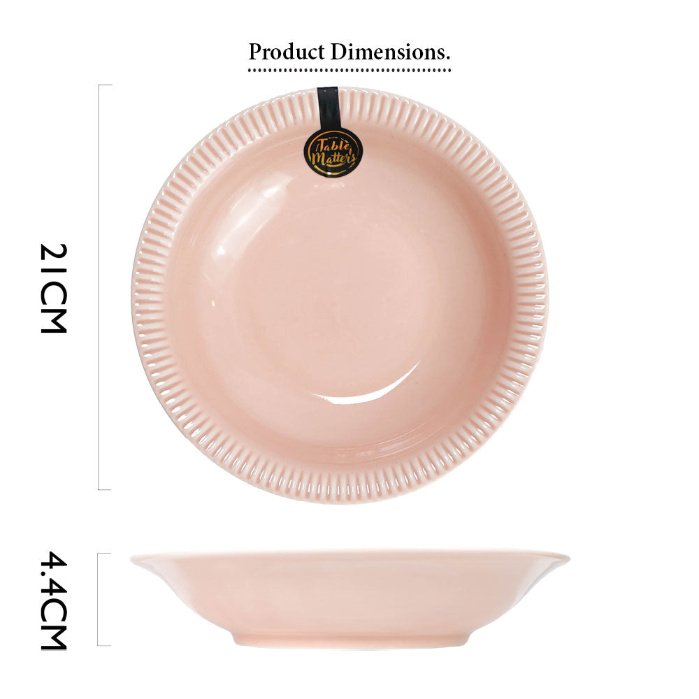 Royal Nude - 8.5 inch Coupe Plate
