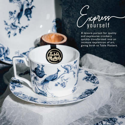 Royal Garden - Tea Cup and Saucer