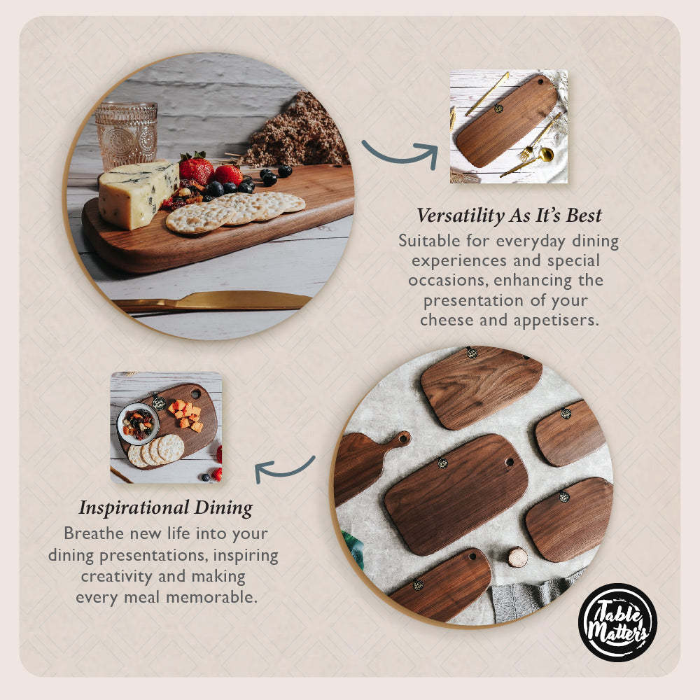 WOODE - Walnut Serving Board (Medium)