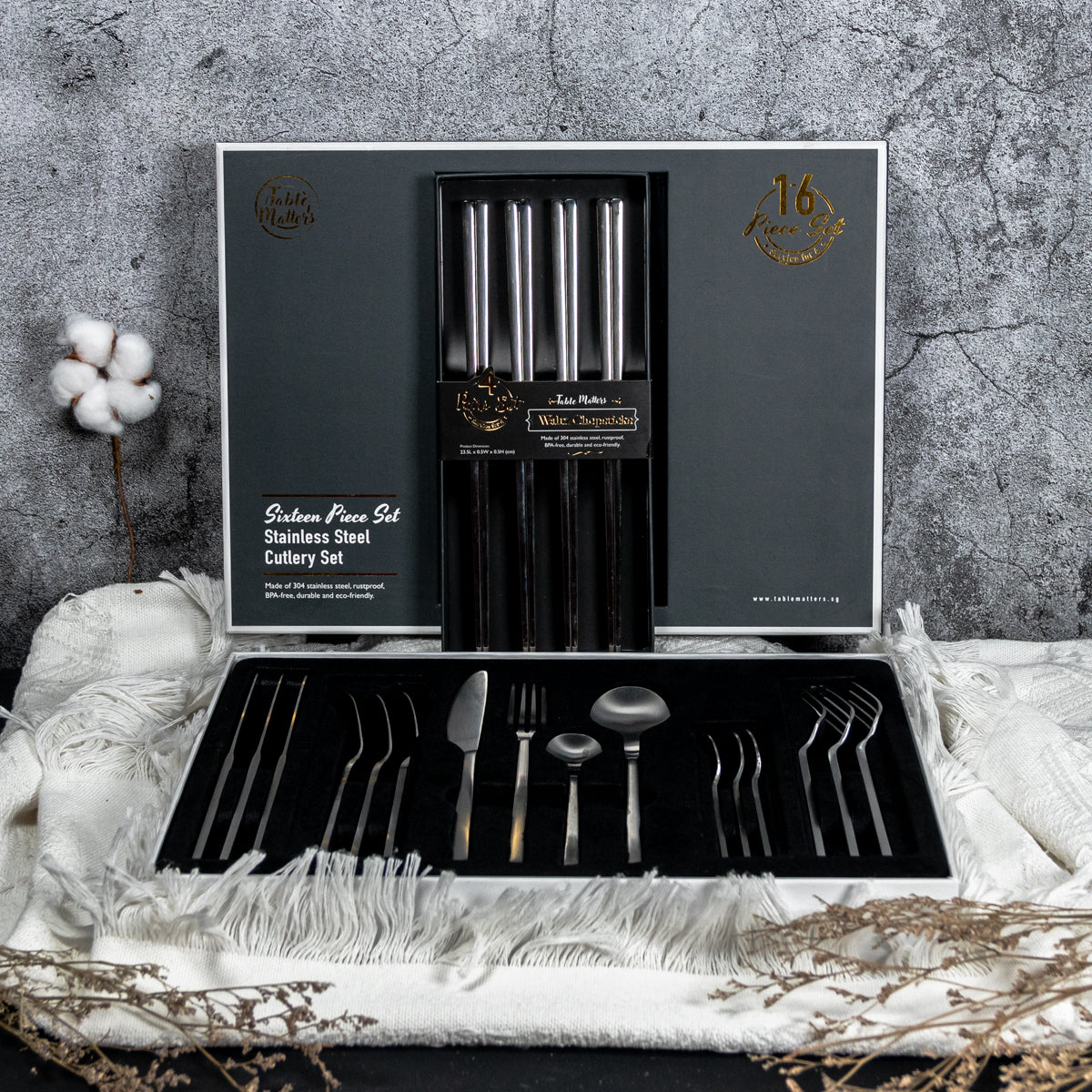 Bundle Deal - Stainless Steel Cutlery 20PCS Set - Silver