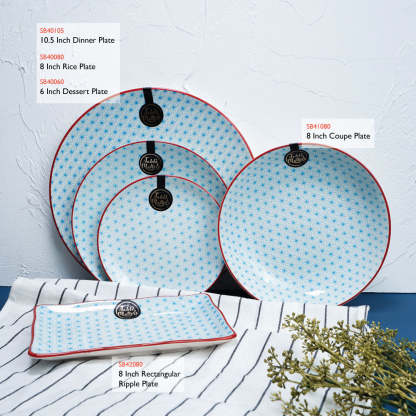 Bundle Deal For 2 - Starry Blue 18PCS Dining Set