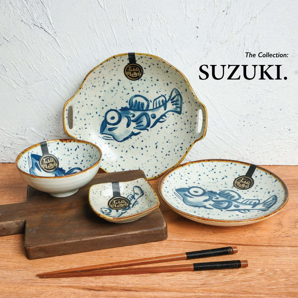 Bundle Deal For 6 - Japanese Ramen Bowl and Saucer Set
