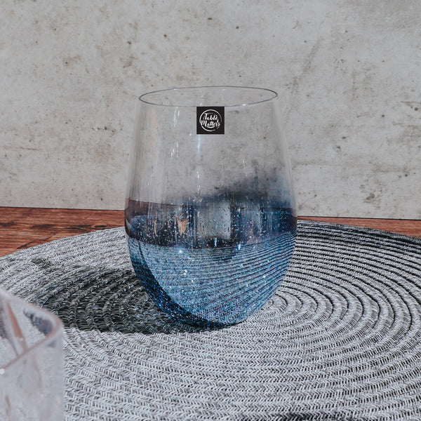 TAIKYU Blue Luster Beer Glass