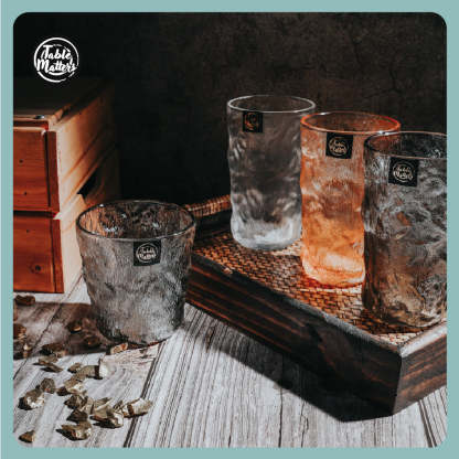 TAIKYU Grey Glacier Whiskey Glass - 380ml