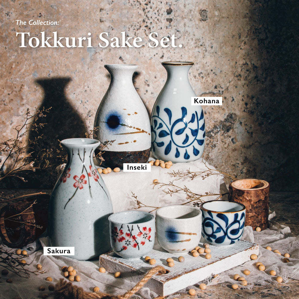Bundle Deal - Tokkuri Sake Set - Set of 5